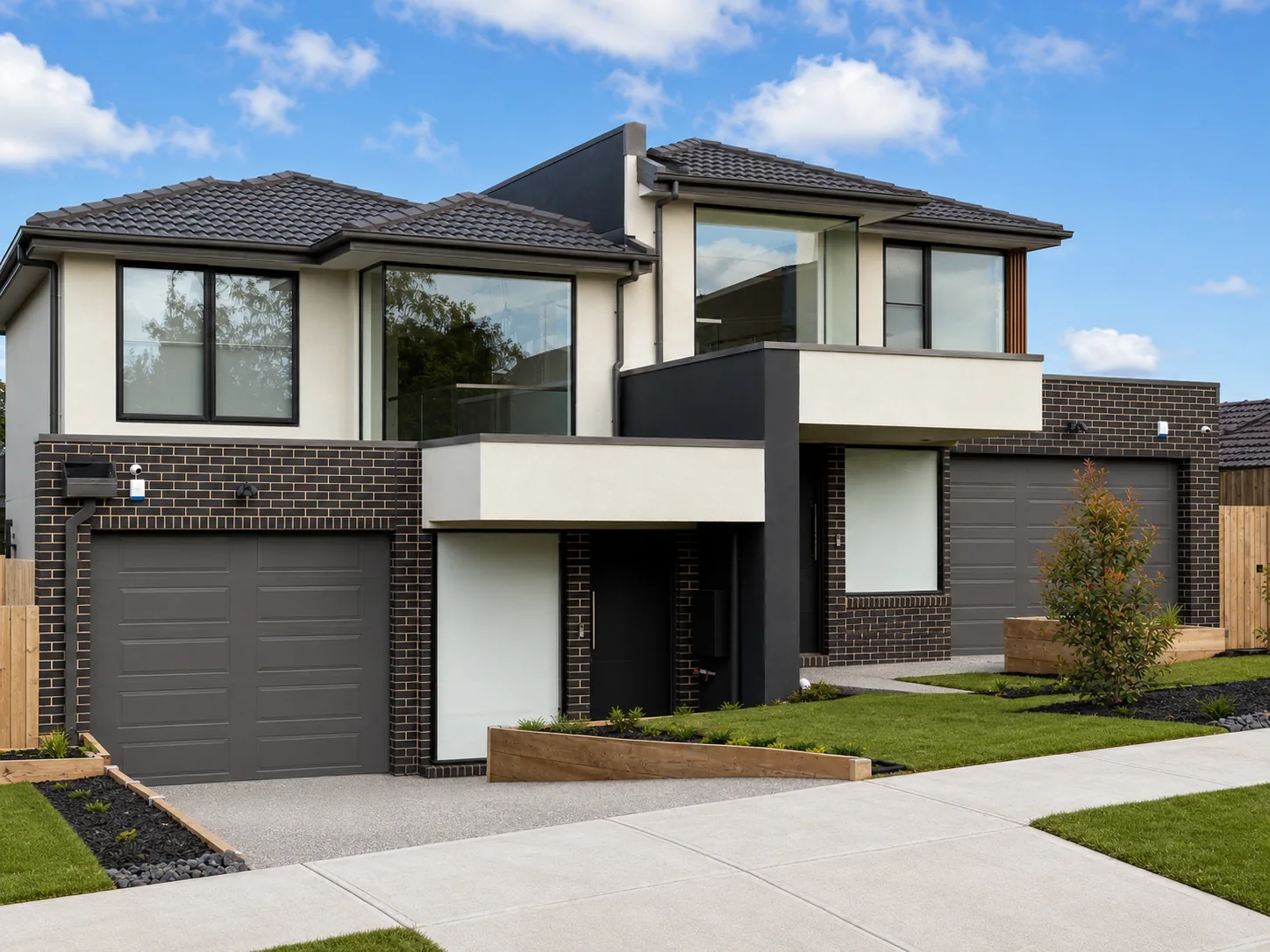 Modern Brick Duplex