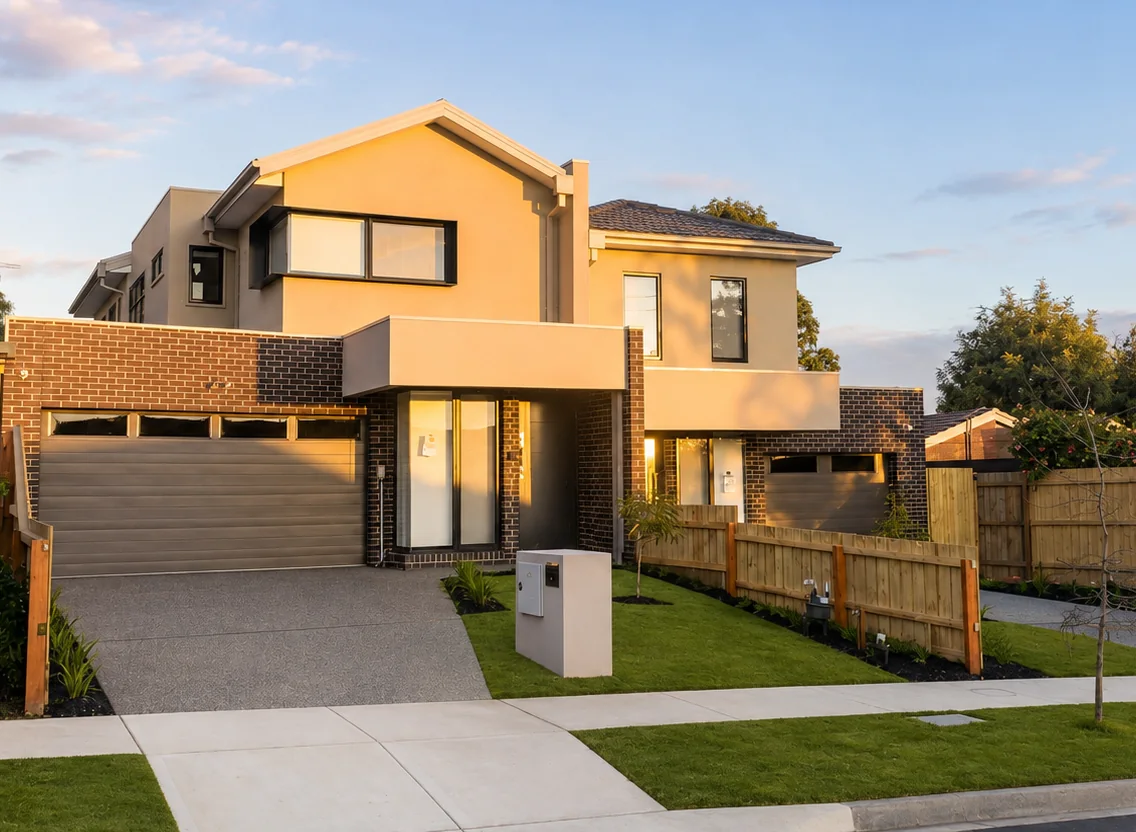 Warm Contemporary Duplex