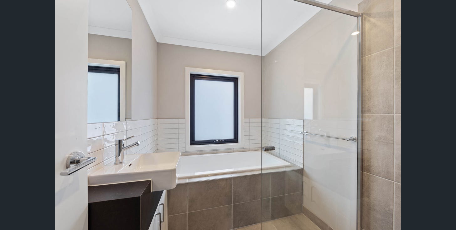 Modern White Charcoal Duplex project photo 5