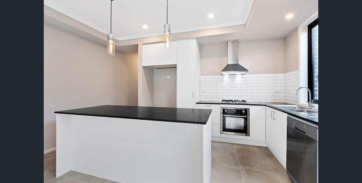 Modern White Charcoal Duplex project photo 7